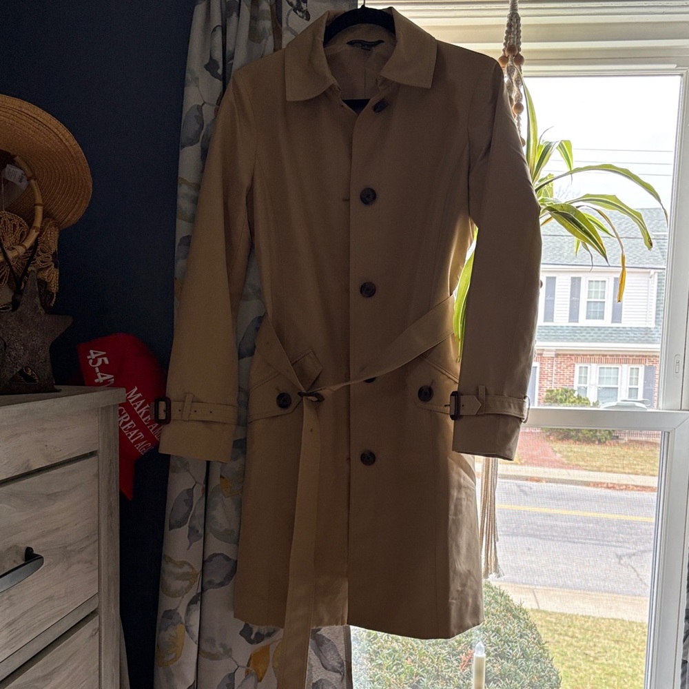 Brooks Brothers Women's Beige Trench Coat